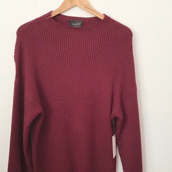 Anthropologie M Alder Mock Neck Sweater Dress NWT - Picture 3 of 9